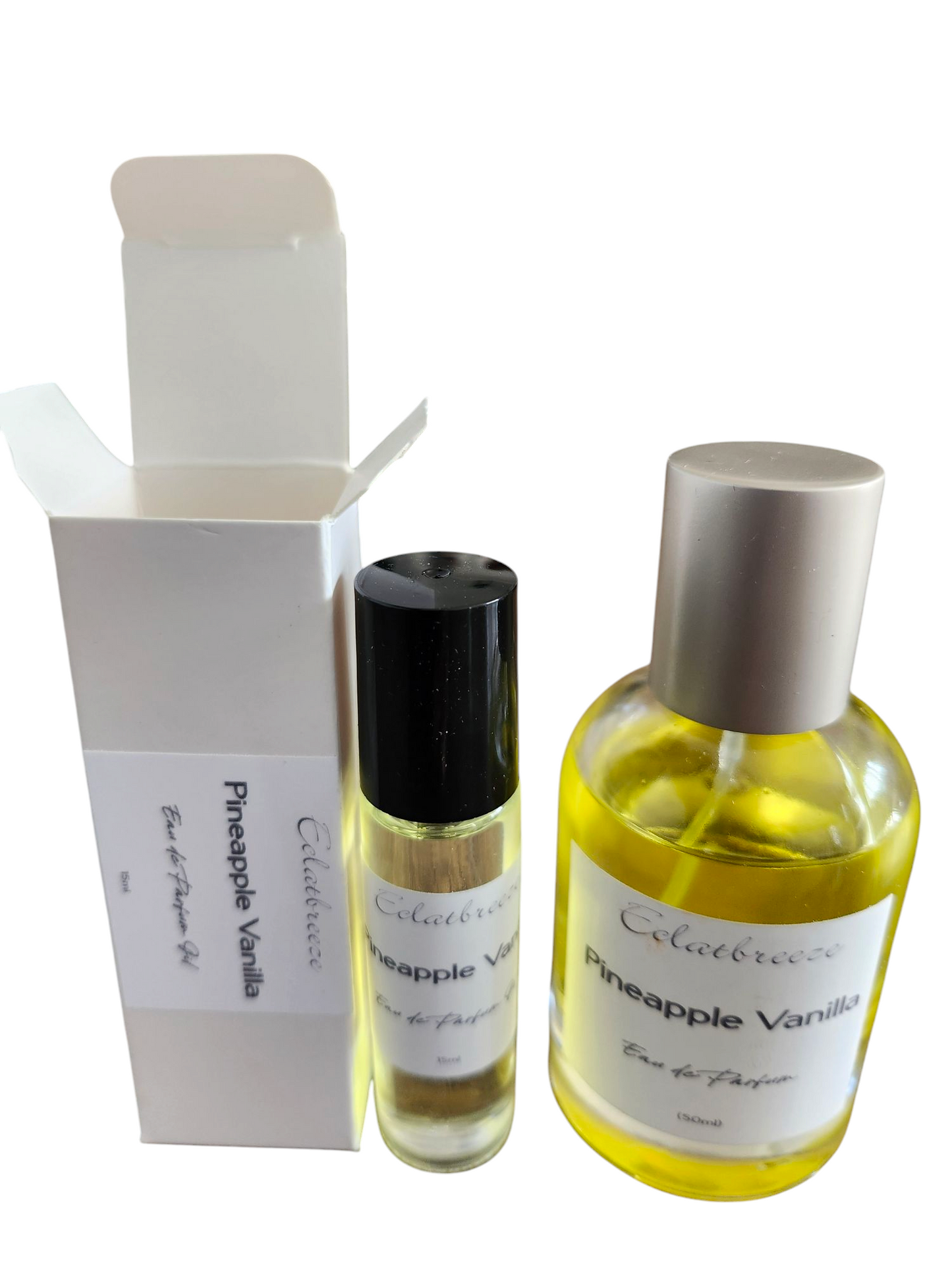 Pineapple Vanilla Eau de Parfum with Roll-On Set – 40% Concentration