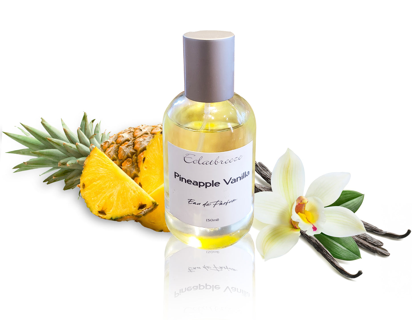 Pineapple Vanilla Eau de Parfum with Roll-On Set – 40% Concentration