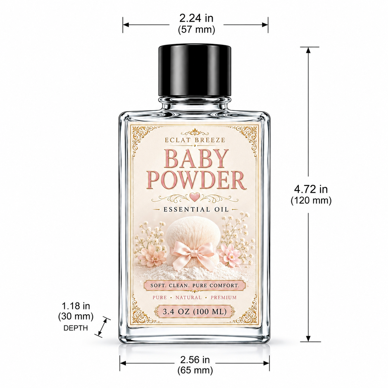 3.4oz Baby Powder Essential oil for Diffuser, candle and soap