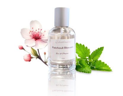 Patchouli Blossoms Eau de Parfum with Roll-On Set – 40% Concentration (Unisex)