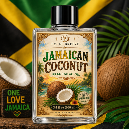 3.4oz Jamaican Coconut Fragrance oil for Diffuser, Candle and soap