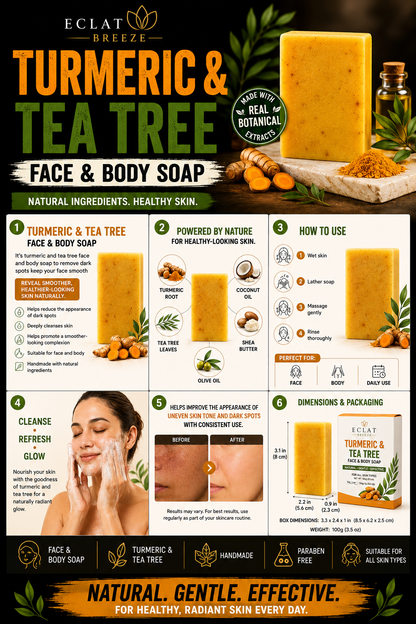 Turmeric and Tea Tree Soap