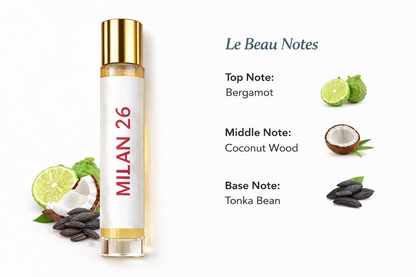 Milan26 Unisex Fragrance Spray Extrait de Parfum (10ml) inspired by JPG Le Beau