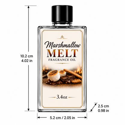 3.4oz marshmallow Melt Fragrance oil For Diffusers and More