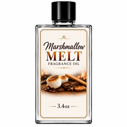 3.4oz marshmallow Melt Fragrance oil For Diffusers and More